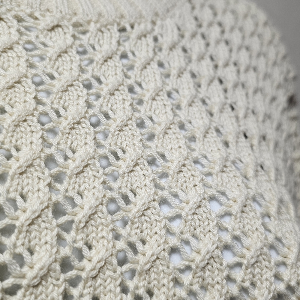 NEW BY TOGETHER match point pullover sweater in natural - Picture 6 of 7
